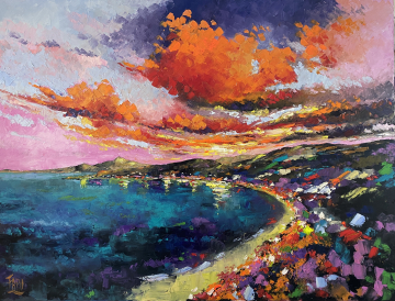 Roger FAGES - La baie de cannes