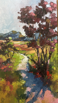 Roger FAGES - L ombre sur le chemin