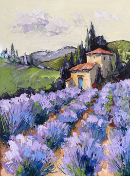 Roger FAGES - Lavandes en provence