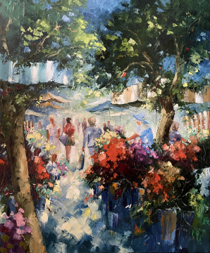 Roger FAGES - Un soir au marche