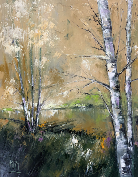 Roger FAGES - Le bouleau