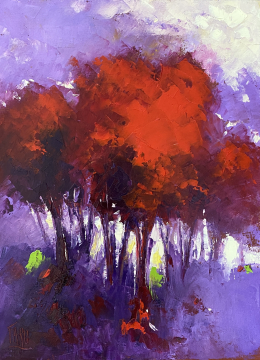 Roger FAGES - Les arbres rouges