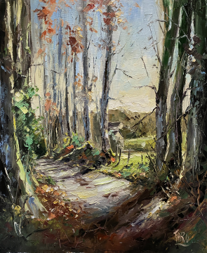 Roger FAGES - La route ombragee