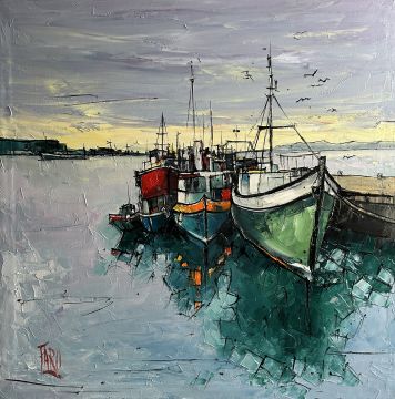Roger FAGES - Bateaux en Bretagne